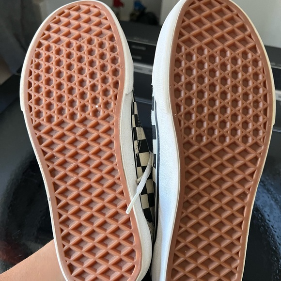 Vans old skool checkerboard sneakers unisex suede mens 5 womens 6.5 ex cond - Picture 6 of 6